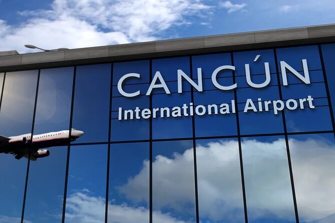 Passengers arriving at Cancun International Airport